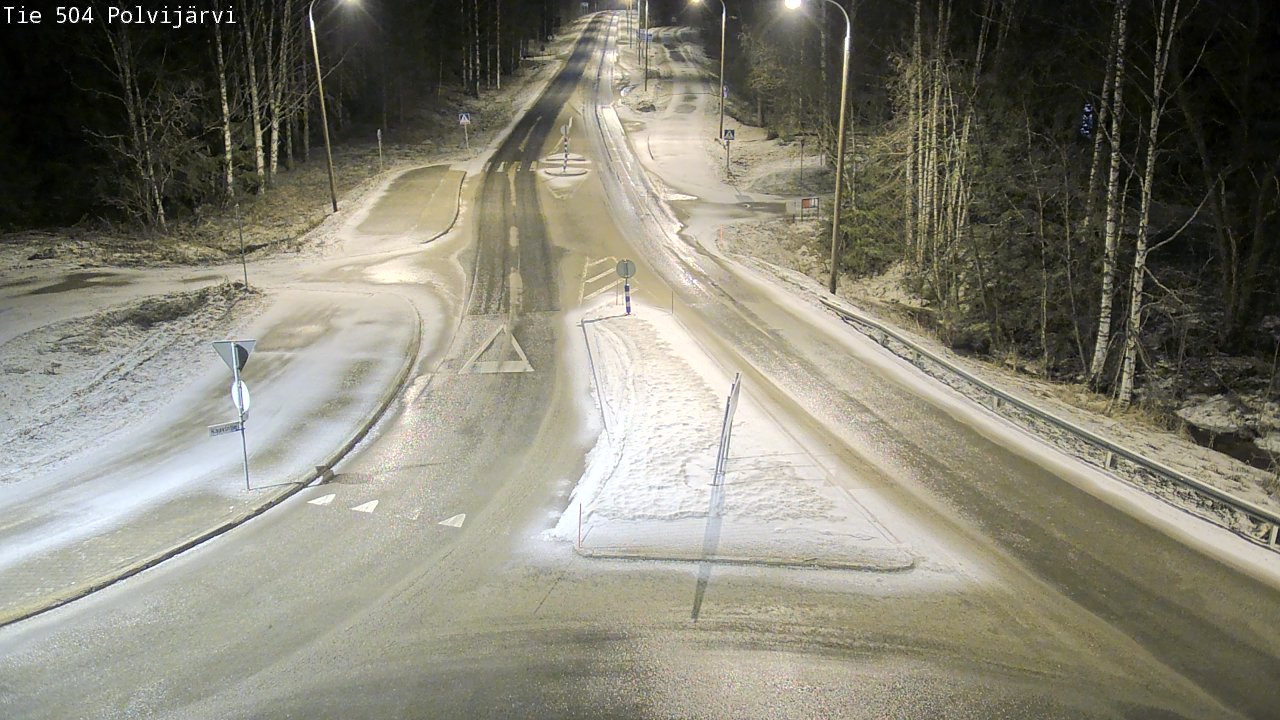 Kelikamerat Kuva Tie 504 Polvijärvi, Polvijärvi, Pohjois-Karjala