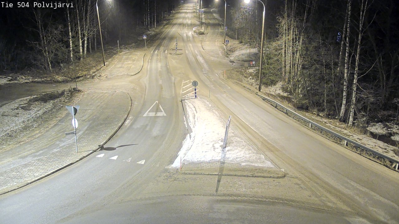 Kelikamerat Kuva Tie 504 Polvijärvi, Polvijärvi, Pohjois-Karjala