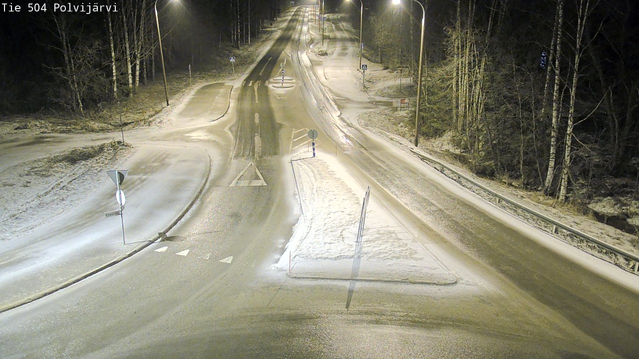 Kelikamerat Kuva Tie 504 Polvijärvi, Polvijärvi, Pohjois-Karjala