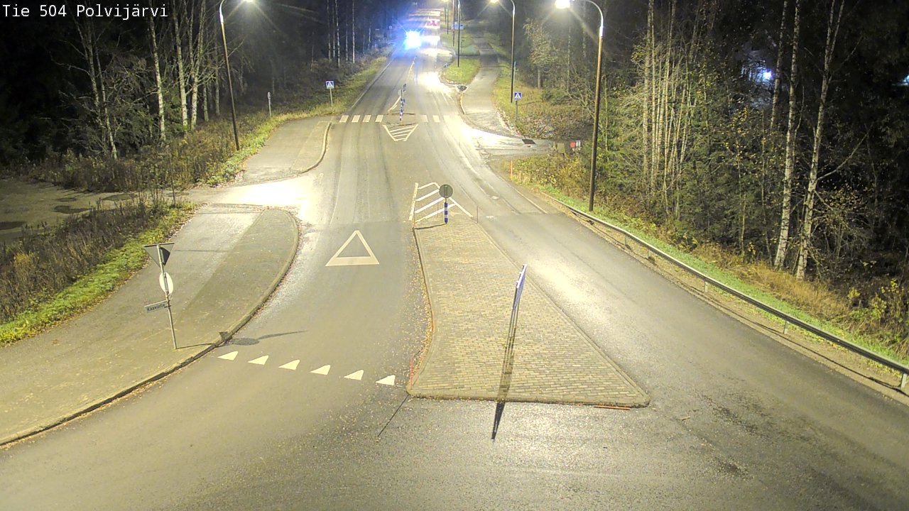 Kelikamerat Kuva Tie 504 Polvijärvi, Polvijärvi, Pohjois-Karjala