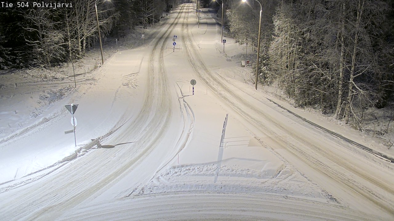 Kelikamerat Kuva Tie 504 Polvijärvi, Polvijärvi, Pohjois-Karjala