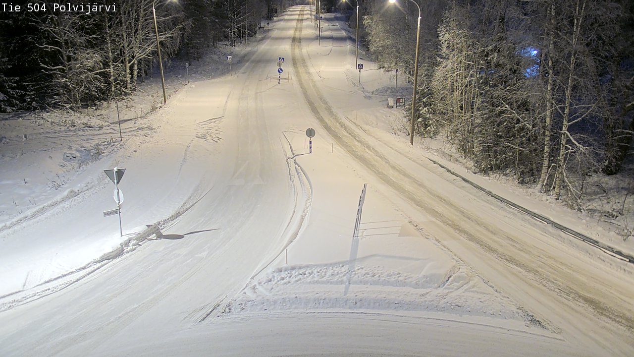 Kelikamerat Kuva Tie 504 Polvijärvi, Polvijärvi, Pohjois-Karjala
