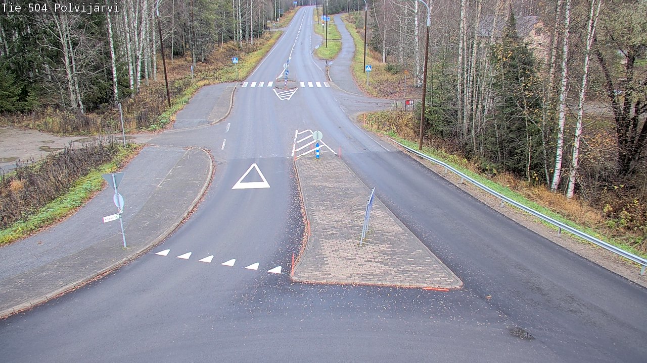 Kelikamerat Kuva Tie 504 Polvijärvi, Polvijärvi, Pohjois-Karjala