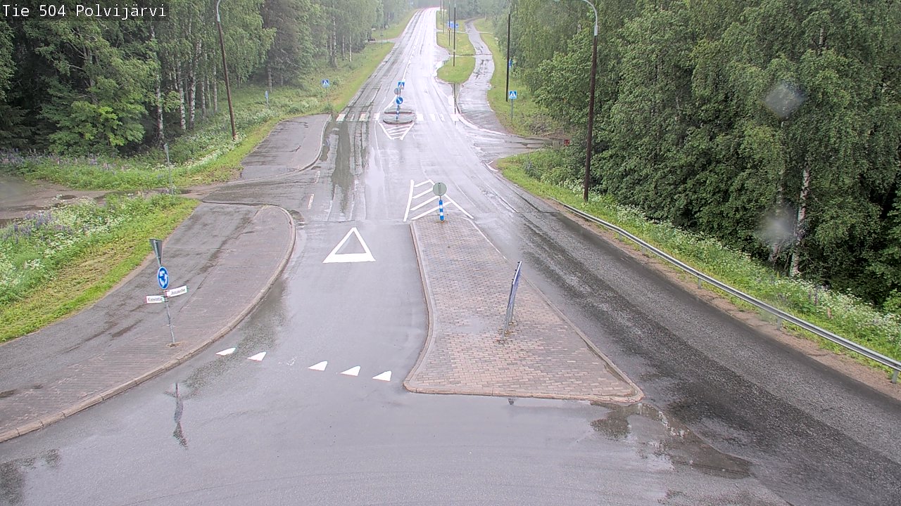 Kelikamerat Kuva Tie 504 Polvijärvi, Polvijärvi, Pohjois-Karjala