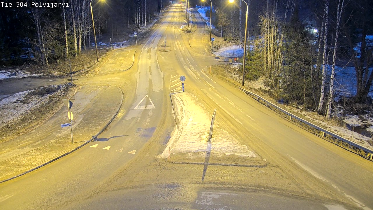 Kelikamerat Kuva Tie 504 Polvijärvi, Polvijärvi, Pohjois-Karjala