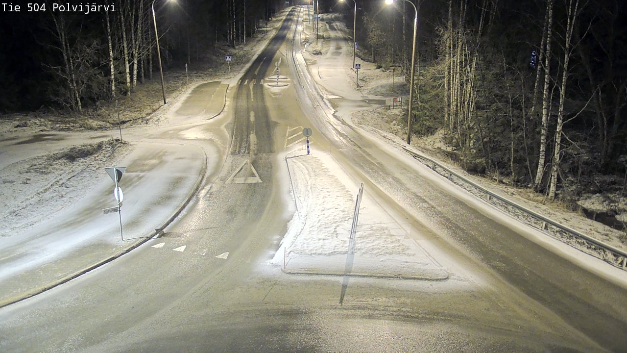 Kelikamerat Kuva Tie 504 Polvijärvi, Polvijärvi, Pohjois-Karjala