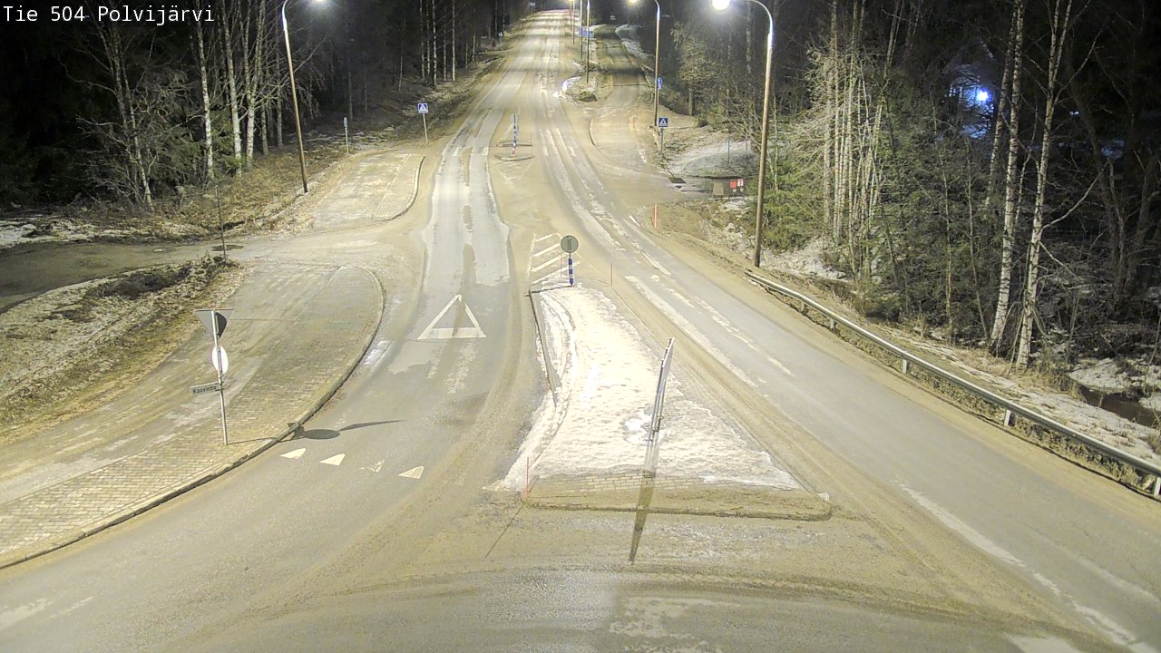 Kelikamerat Kuva Tie 504 Polvijärvi, Polvijärvi, Pohjois-Karjala