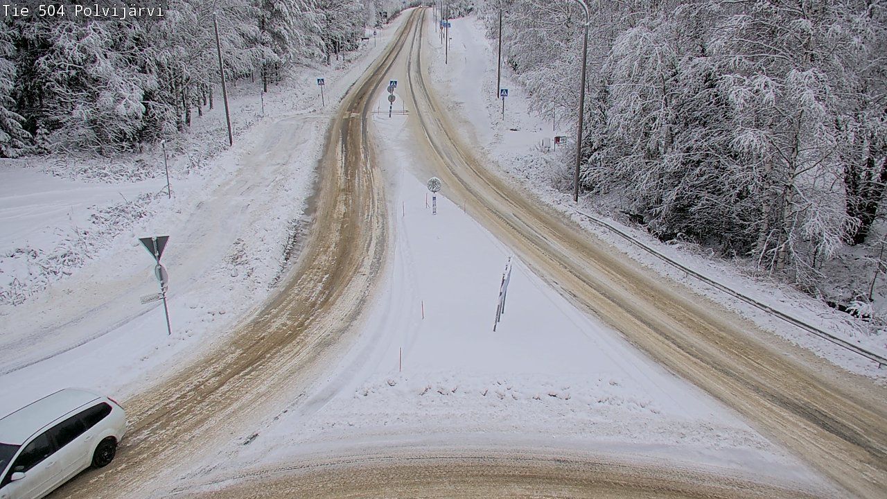Kelikamerat Kuva Tie 504 Polvijärvi, Polvijärvi, Pohjois-Karjala