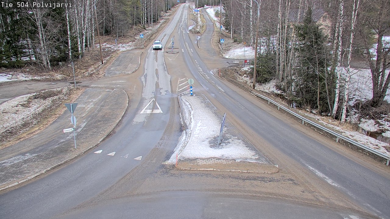 Kelikamerat Kuva Tie 504 Polvijärvi, Polvijärvi, Pohjois-Karjala