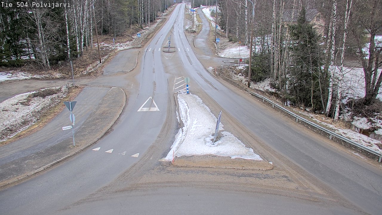 Kelikamerat Kuva Tie 504 Polvijärvi, Polvijärvi, Pohjois-Karjala