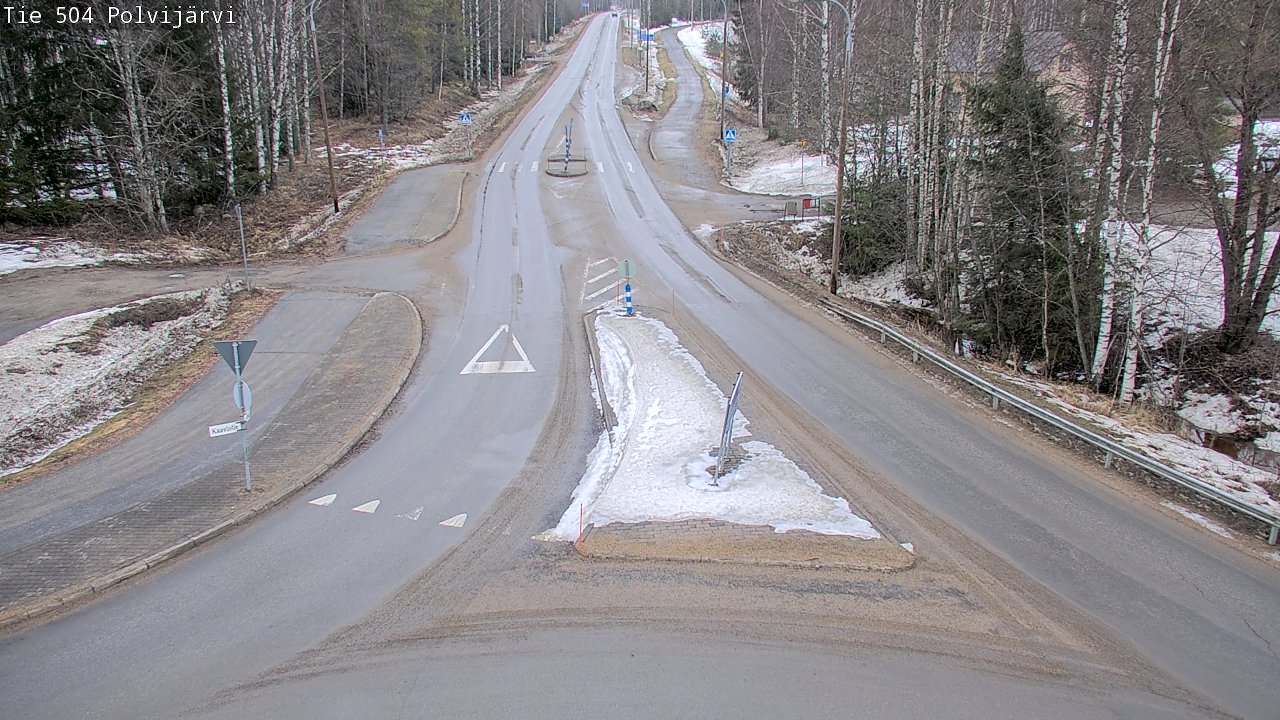 Kelikamerat Kuva Tie 504 Polvijärvi, Polvijärvi, Pohjois-Karjala