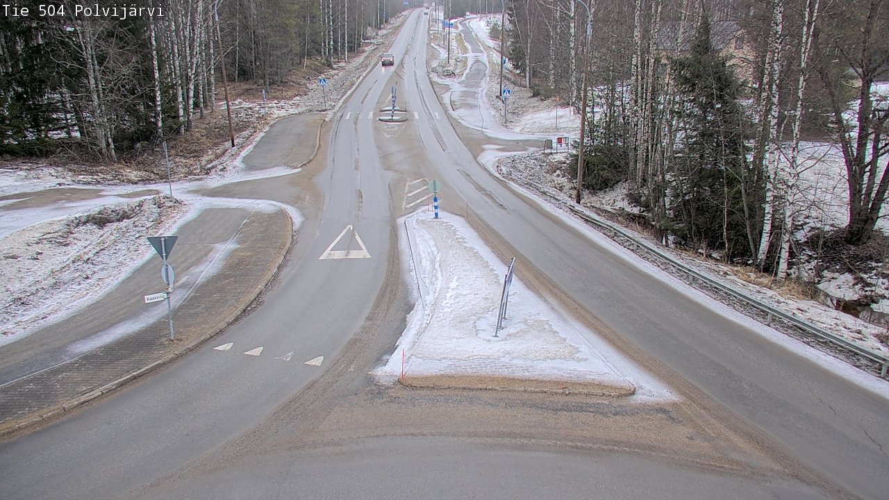 Kelikamerat Kuva Tie 504 Polvijärvi, Polvijärvi, Pohjois-Karjala