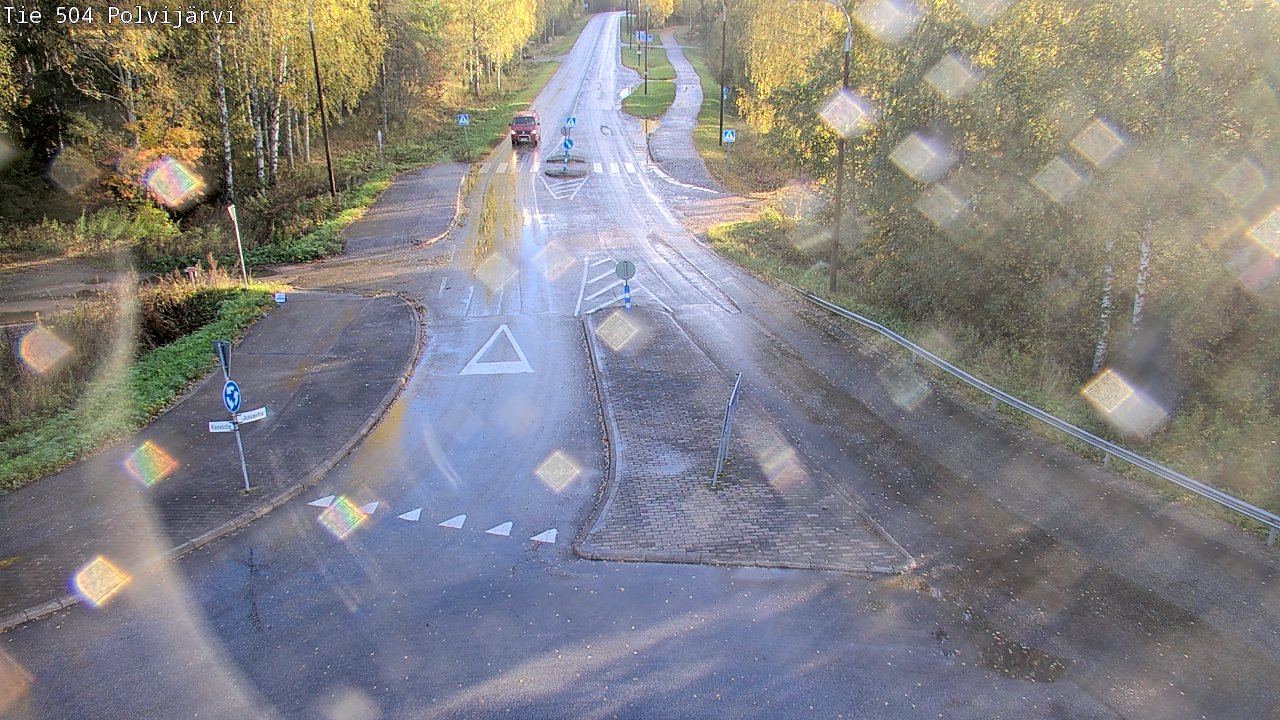 Kelikamerat Kuva Tie 504 Polvijärvi, Polvijärvi, Pohjois-Karjala