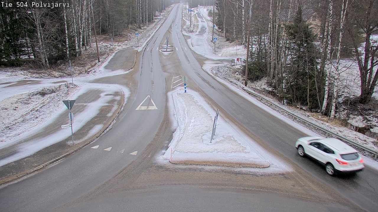 Kelikamerat Kuva Tie 504 Polvijärvi, Polvijärvi, Pohjois-Karjala