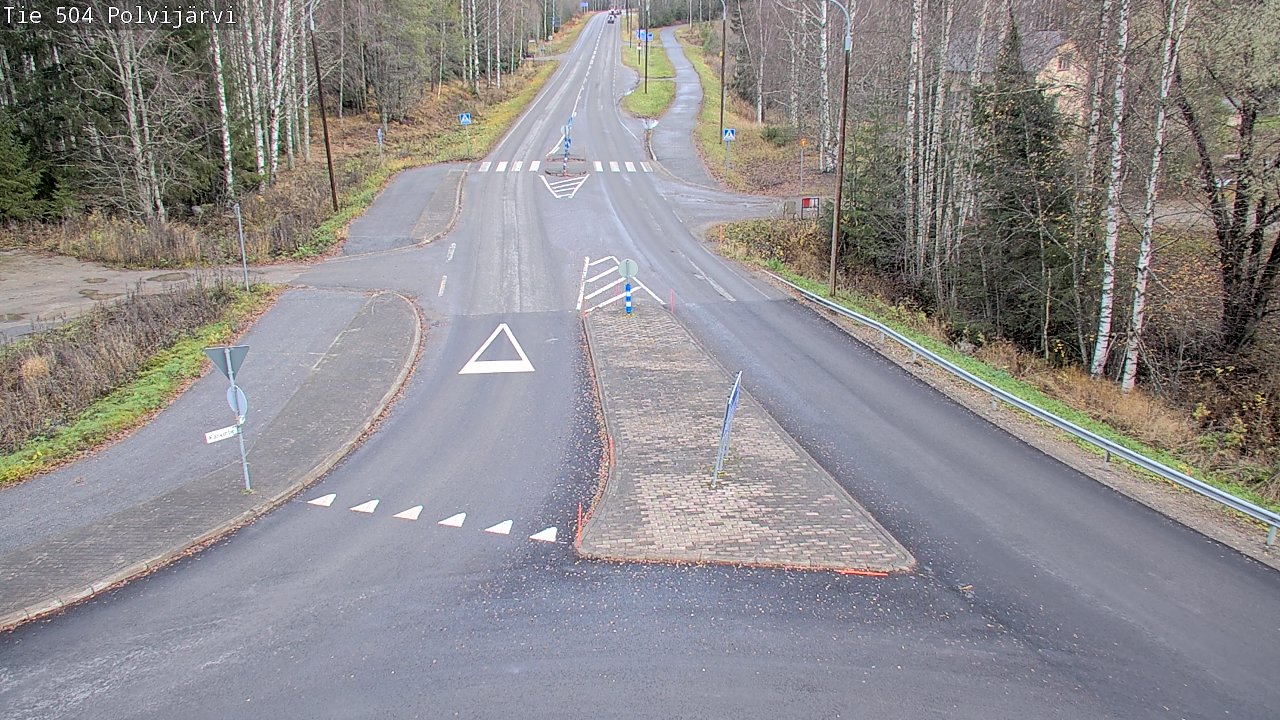 Kelikamerat Kuva Tie 504 Polvijärvi, Polvijärvi, Pohjois-Karjala