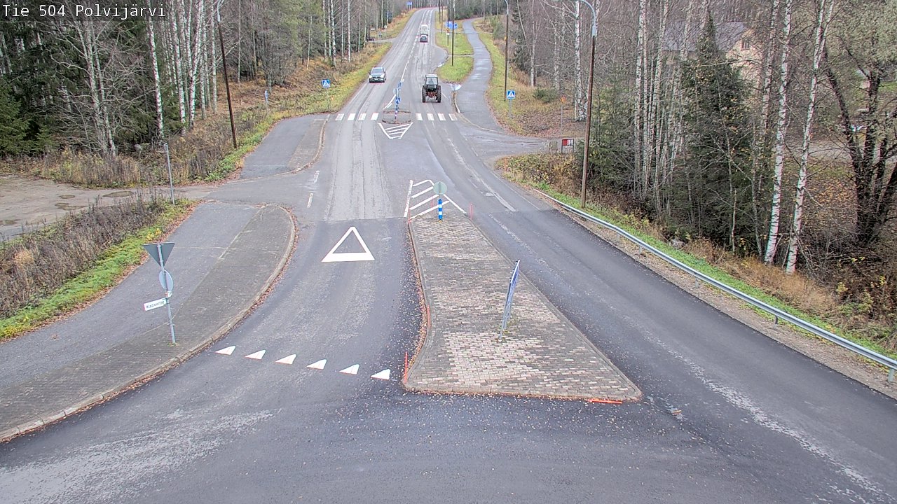 Kelikamerat Kuva Tie 504 Polvijärvi, Polvijärvi, Pohjois-Karjala