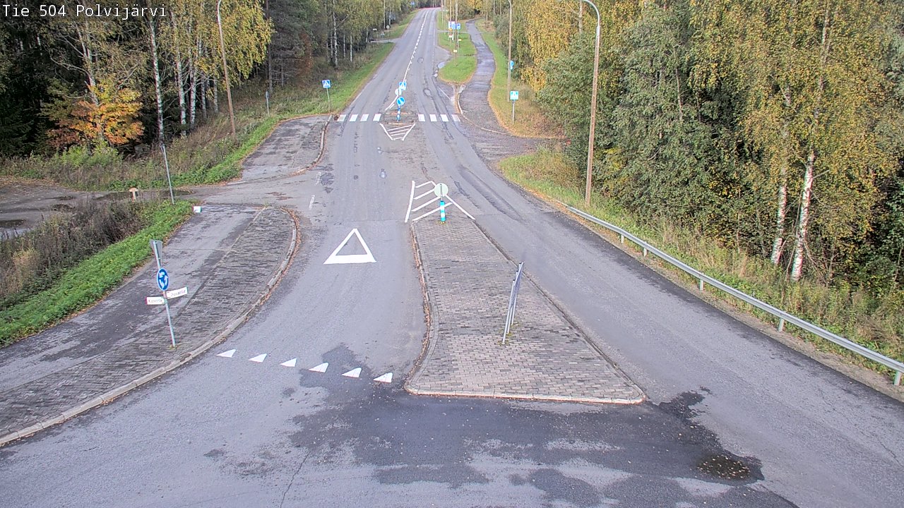 Kelikamerat Kuva Tie 504 Polvijärvi, Polvijärvi, Pohjois-Karjala