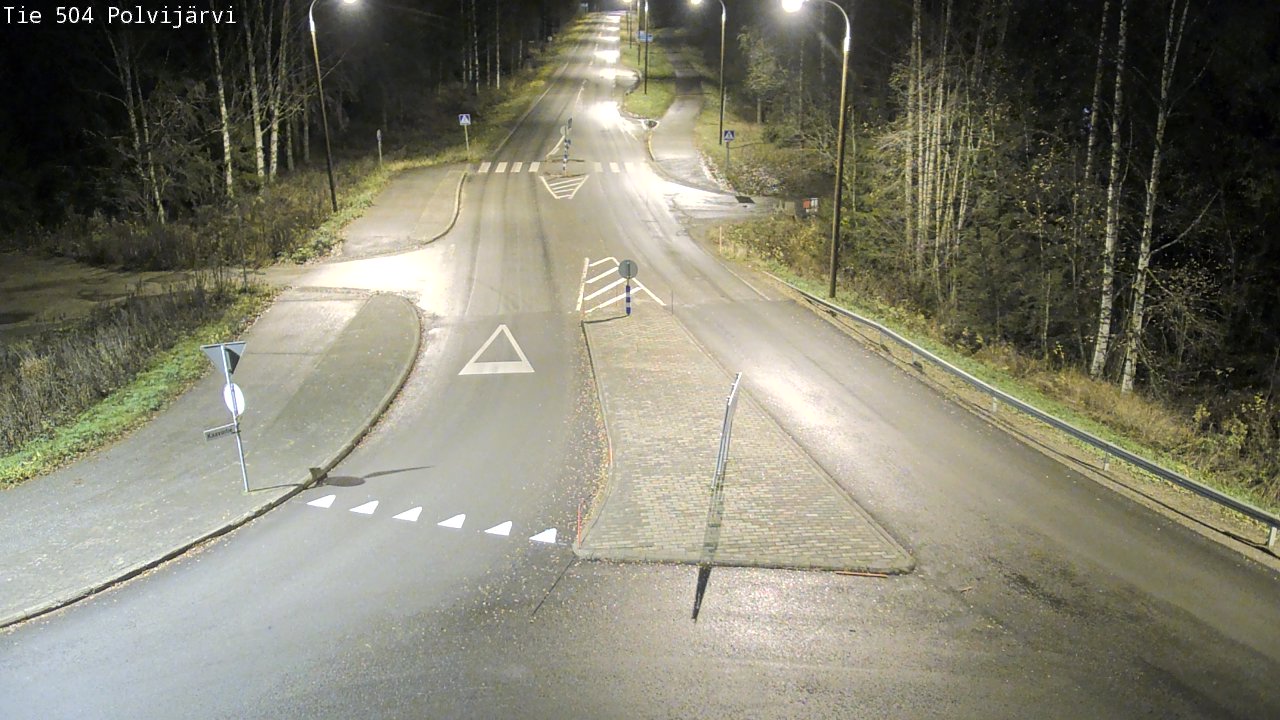 Kelikamerat Kuva Tie 504 Polvijärvi, Polvijärvi, Pohjois-Karjala