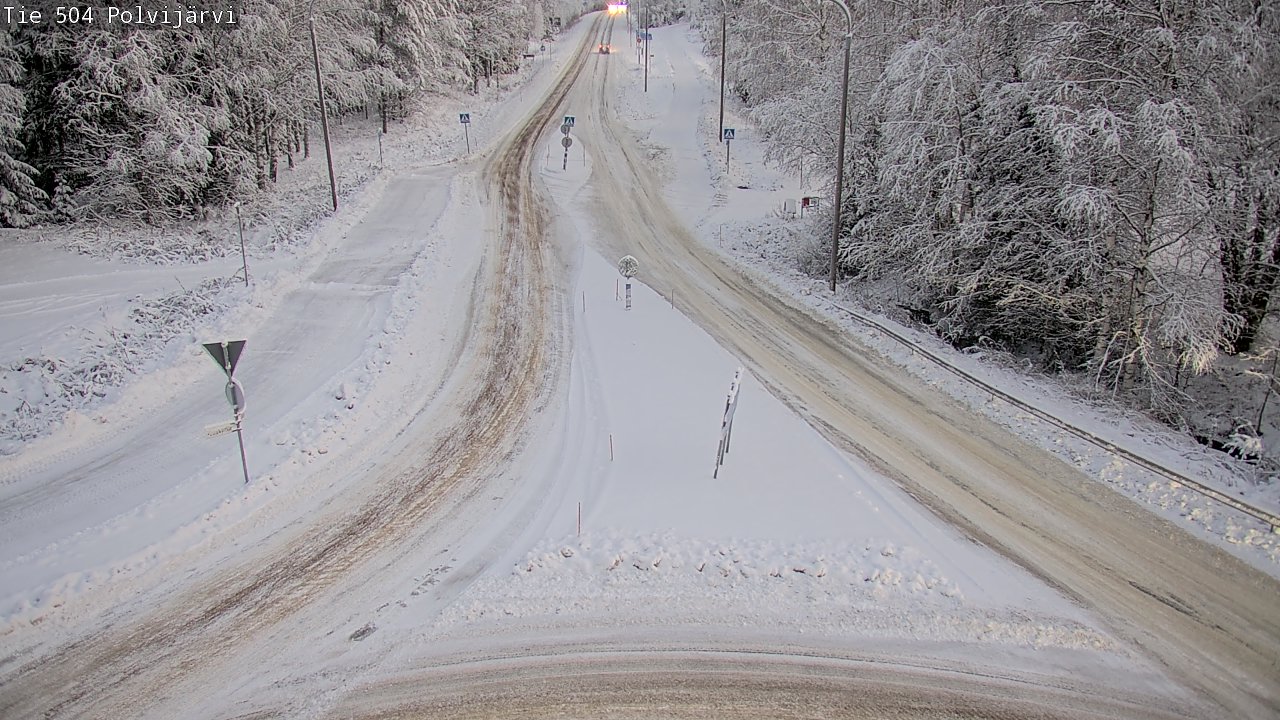 Kelikamerat Kuva Tie 504 Polvijärvi, Polvijärvi, Pohjois-Karjala