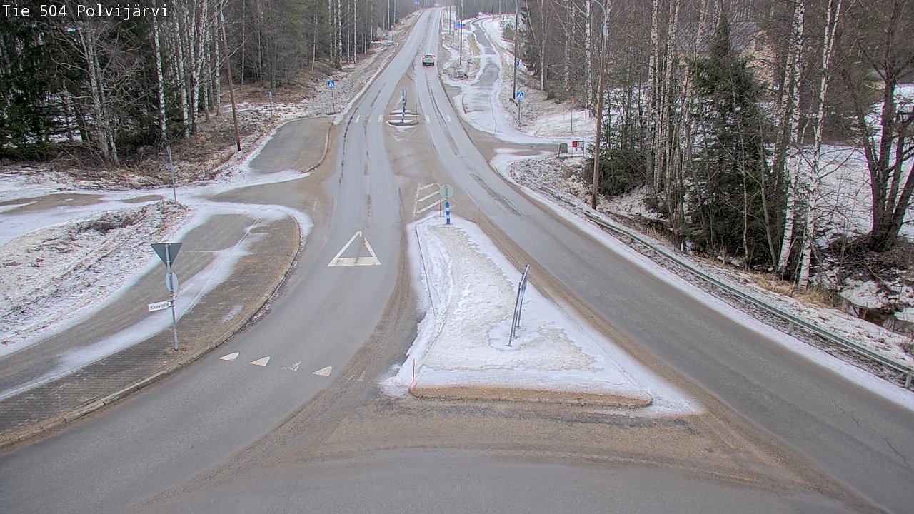 Kelikamerat Kuva Tie 504 Polvijärvi, Polvijärvi, Pohjois-Karjala