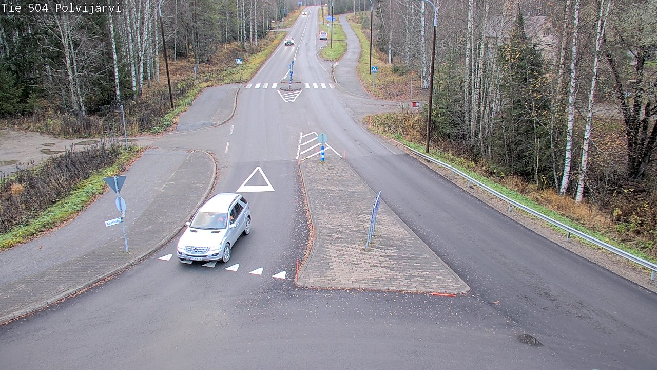 Kelikamerat Kuva Tie 504 Polvijärvi, Polvijärvi, Pohjois-Karjala