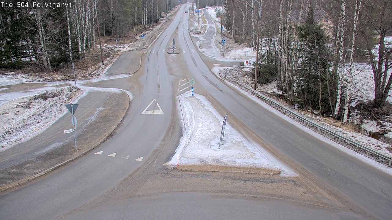 Kelikamerat Kuva Tie 504 Polvijärvi, Polvijärvi, Pohjois-Karjala