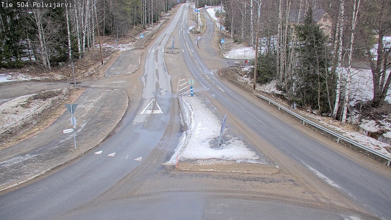 Kelikamerat Kuva Tie 504 Polvijärvi, Polvijärvi, Pohjois-Karjala
