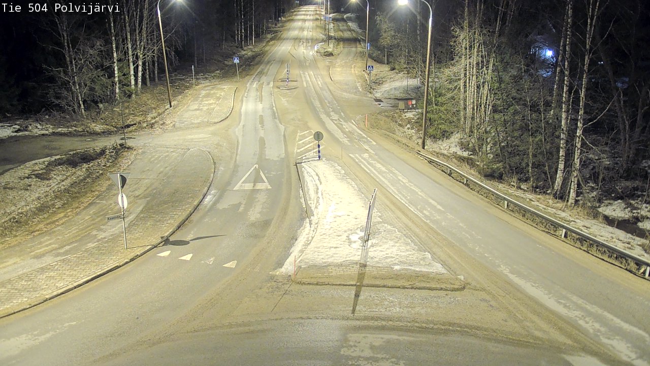Kelikamerat Kuva Tie 504 Polvijärvi, Polvijärvi, Pohjois-Karjala