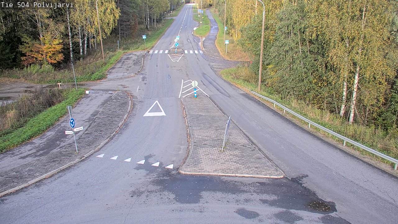Kelikamerat Kuva Tie 504 Polvijärvi, Polvijärvi, Pohjois-Karjala