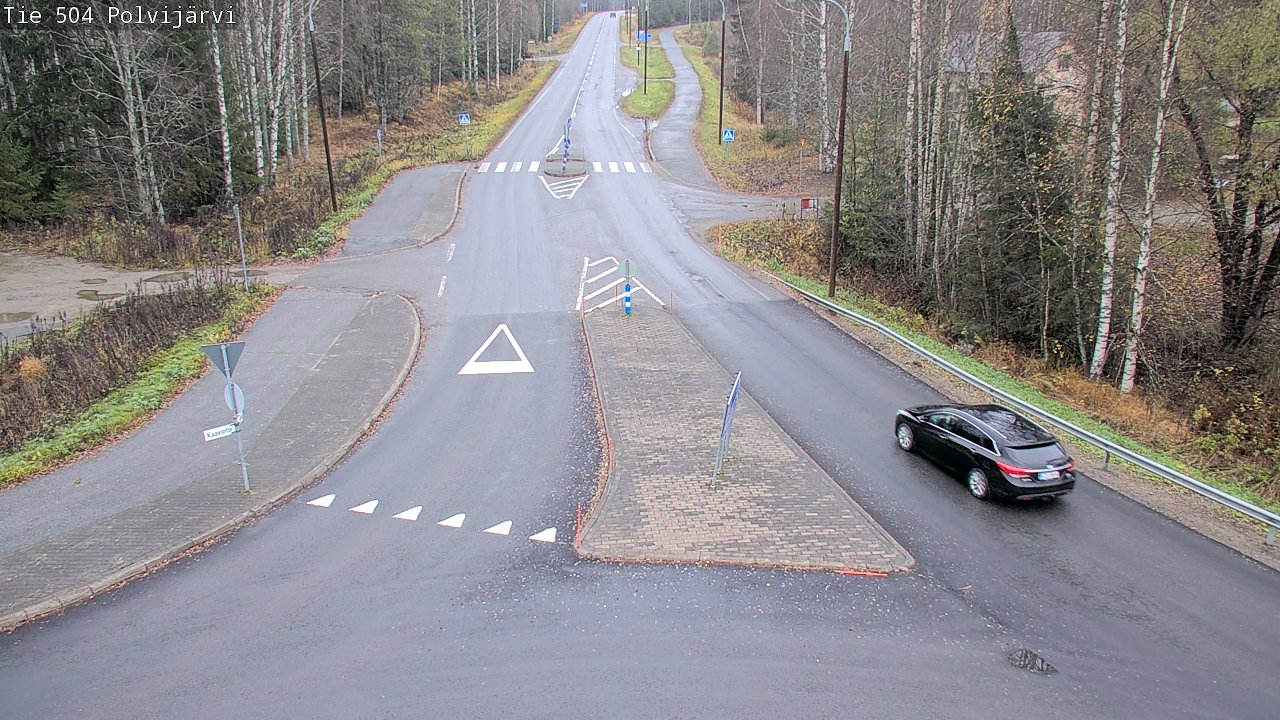 Kelikamerat Kuva Tie 504 Polvijärvi, Polvijärvi, Pohjois-Karjala