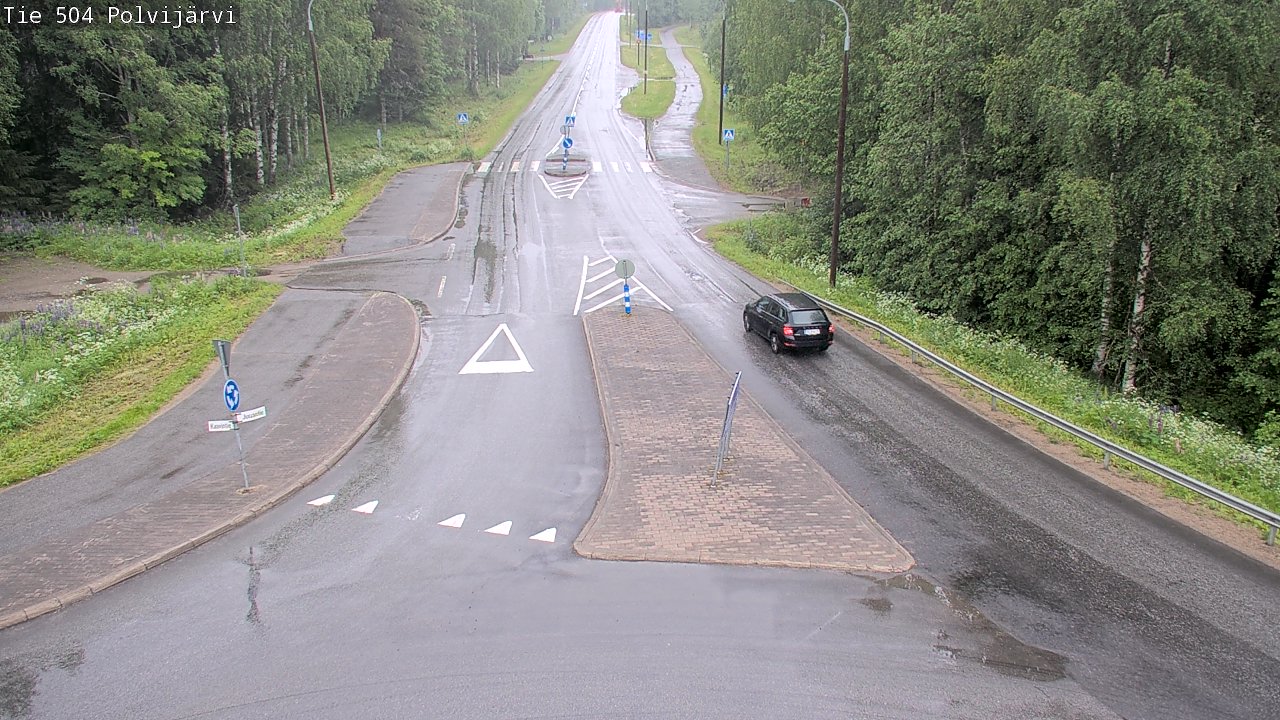 Kelikamerat Kuva Tie 504 Polvijärvi, Polvijärvi, Pohjois-Karjala