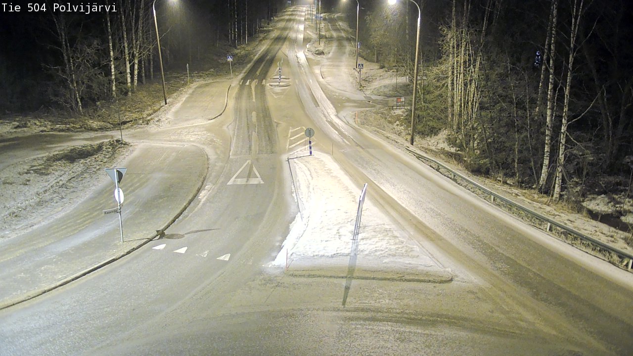 Kelikamerat Kuva Tie 504 Polvijärvi, Polvijärvi, Pohjois-Karjala