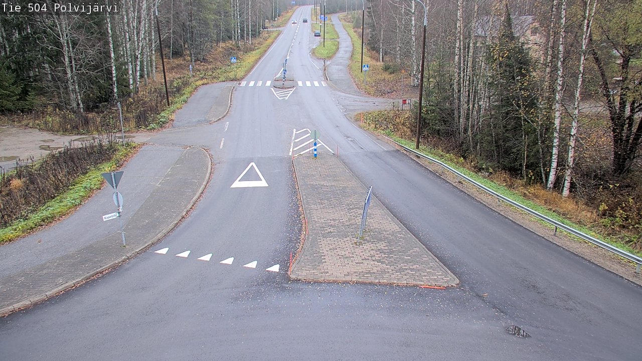 Kelikamerat Kuva Tie 504 Polvijärvi, Polvijärvi, Pohjois-Karjala