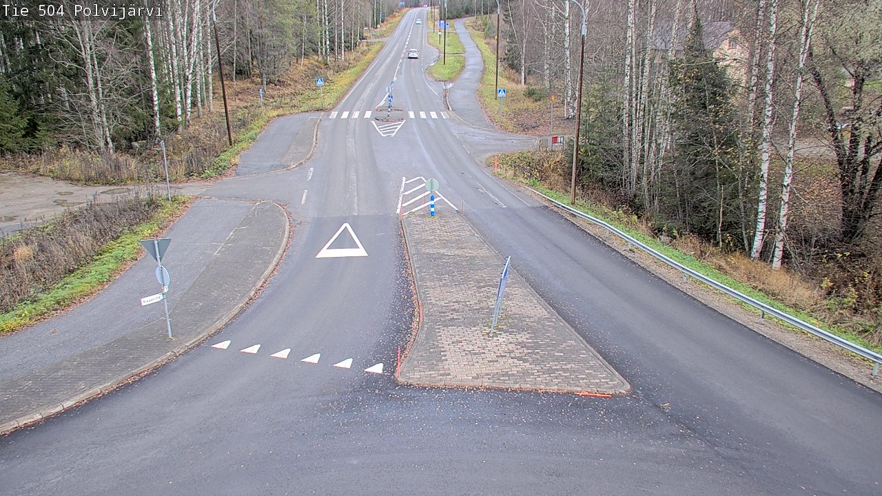 Kelikamerat Kuva Tie 504 Polvijärvi, Polvijärvi, Pohjois-Karjala