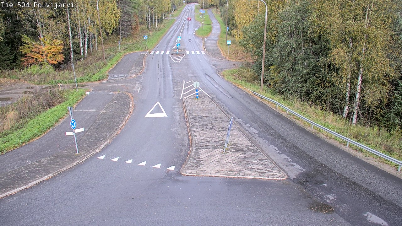 Kelikamerat Kuva Tie 504 Polvijärvi, Polvijärvi, Pohjois-Karjala