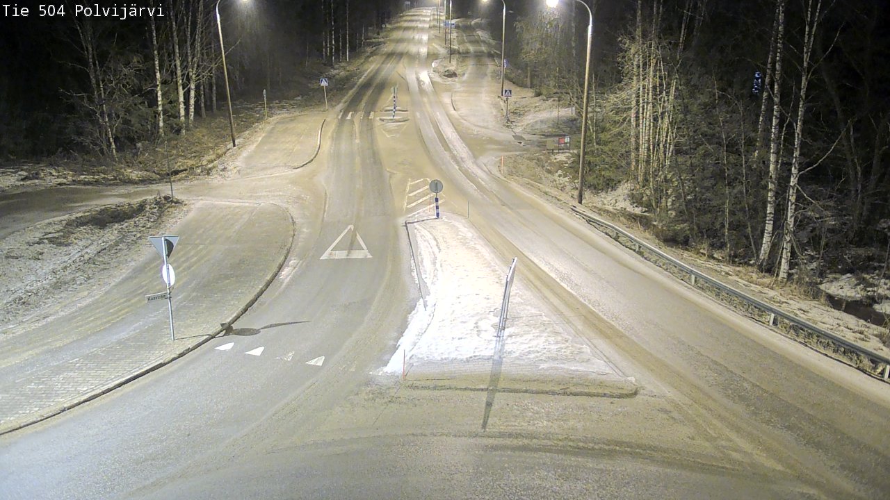 Kelikamerat Kuva Tie 504 Polvijärvi, Polvijärvi, Pohjois-Karjala