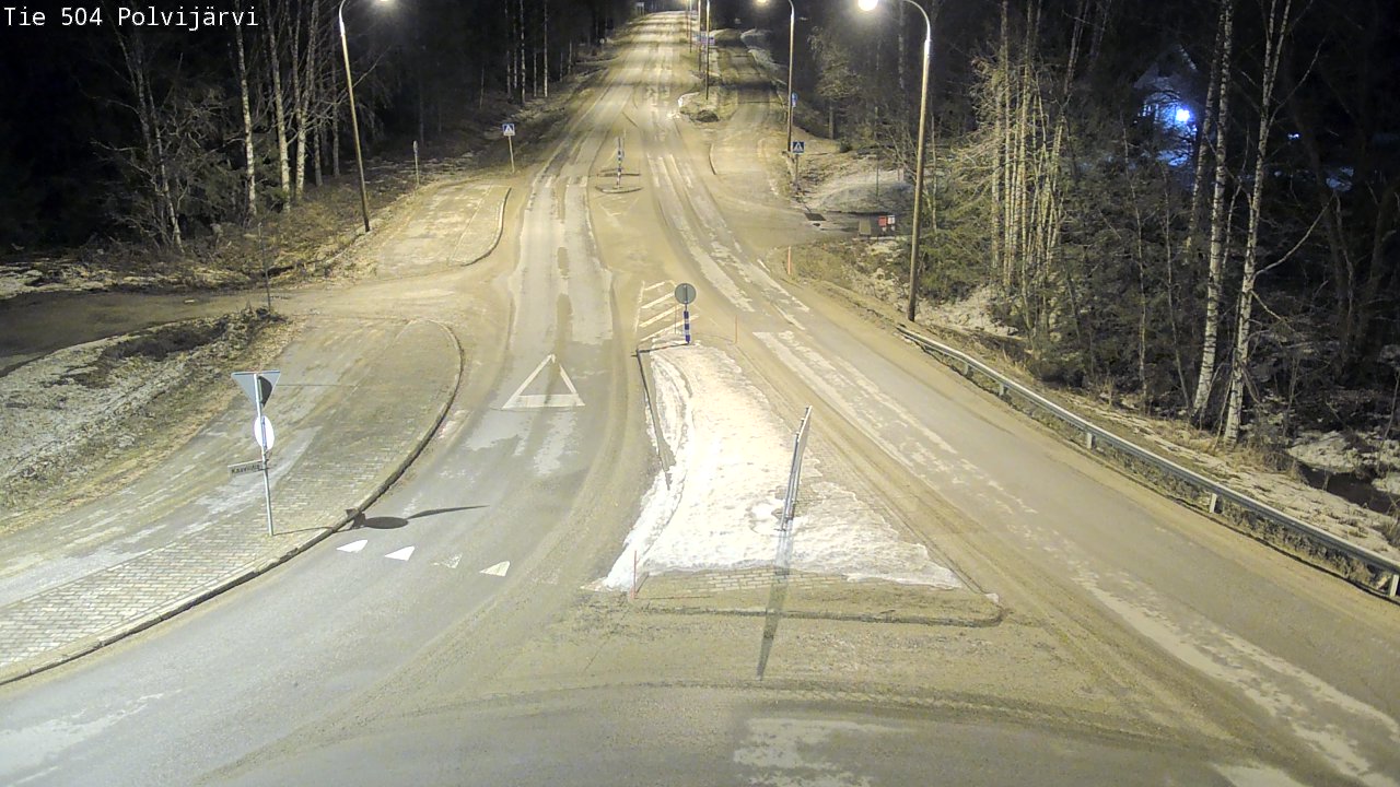 Kelikamerat Kuva Tie 504 Polvijärvi, Polvijärvi, Pohjois-Karjala