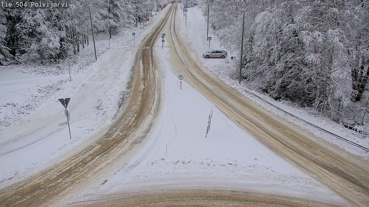 Kelikamerat Kuva Tie 504 Polvijärvi, Polvijärvi, Pohjois-Karjala