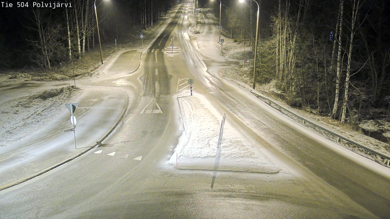 Kelikamerat Kuva Tie 504 Polvijärvi, Polvijärvi, Pohjois-Karjala