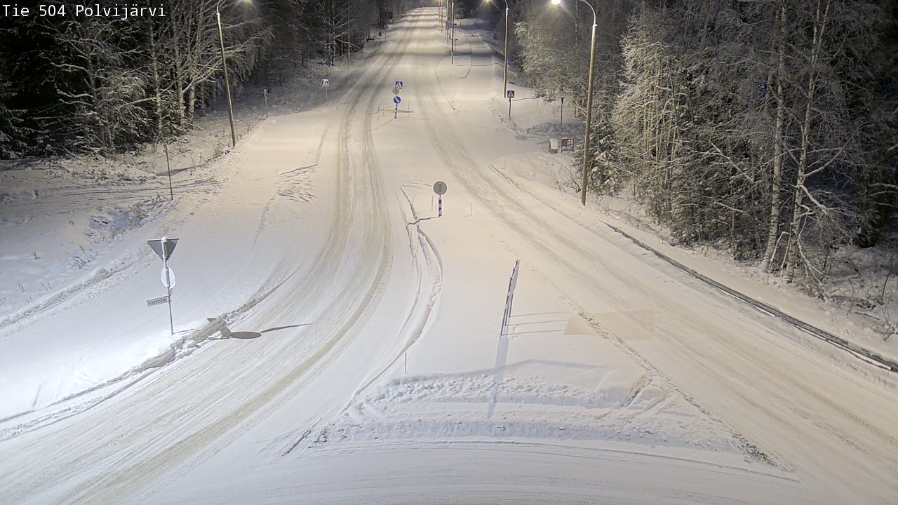 Kelikamerat Kuva Tie 504 Polvijärvi, Polvijärvi, Pohjois-Karjala