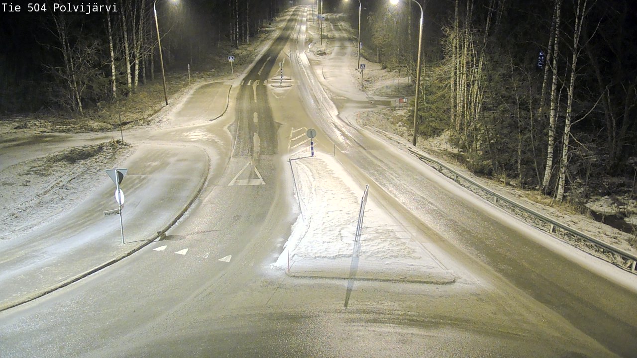 Kelikamerat Kuva Tie 504 Polvijärvi, Polvijärvi, Pohjois-Karjala