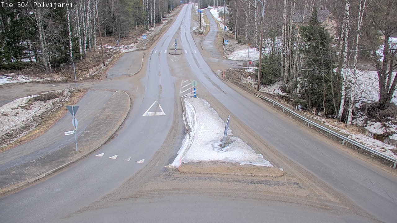 Kelikamerat Kuva Tie 504 Polvijärvi, Polvijärvi, Pohjois-Karjala