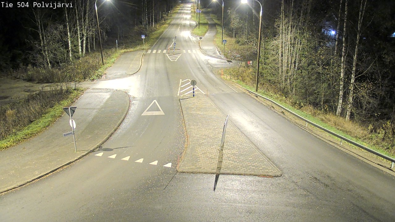 Kelikamerat Kuva Tie 504 Polvijärvi, Polvijärvi, Pohjois-Karjala