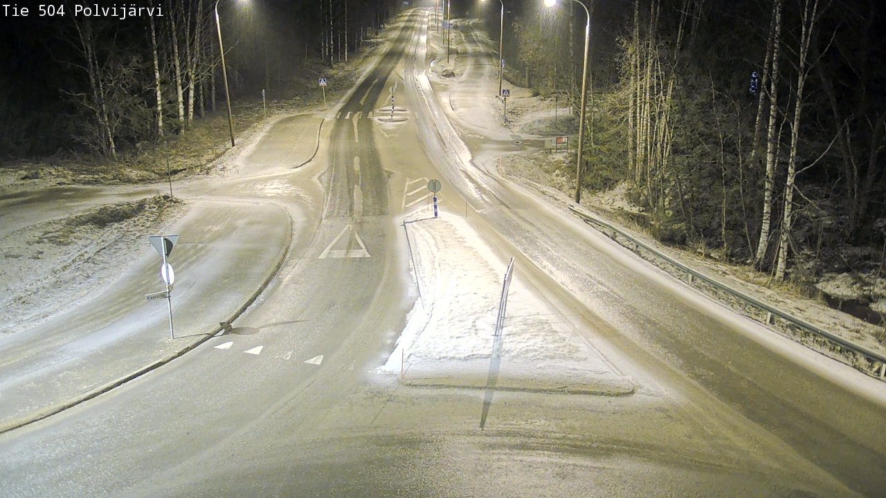 Kelikamerat Kuva Tie 504 Polvijärvi, Polvijärvi, Pohjois-Karjala