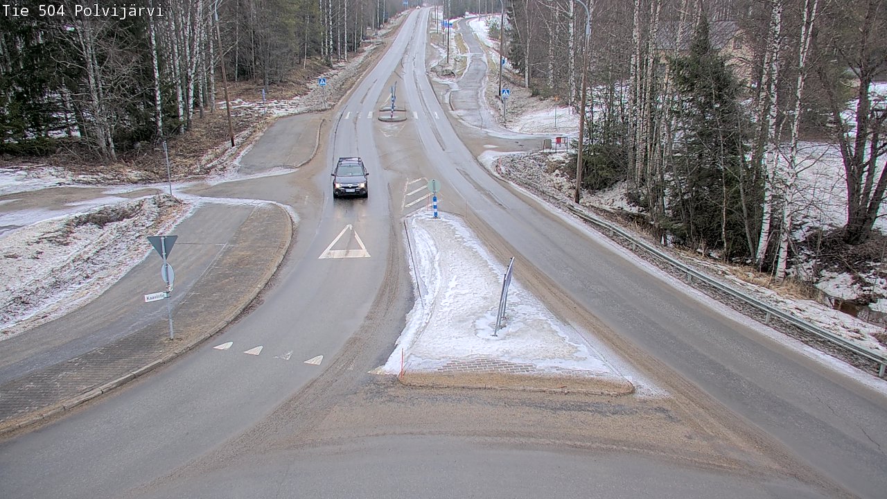 Kelikamerat Kuva Tie 504 Polvijärvi, Polvijärvi, Pohjois-Karjala