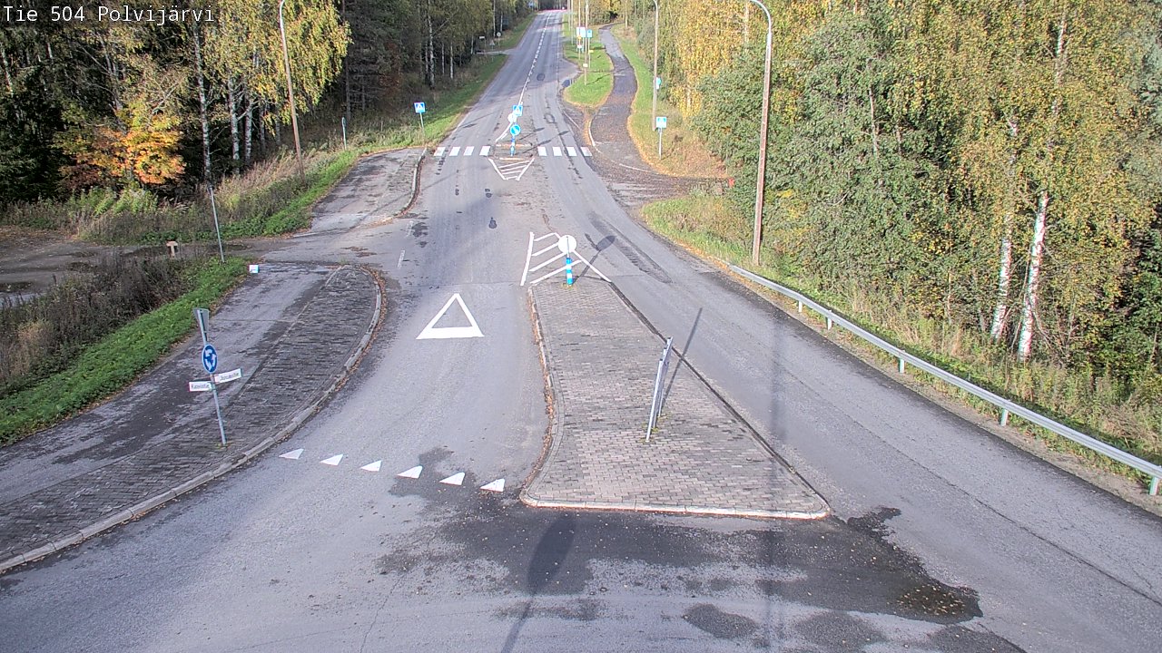 Kelikamerat Kuva Tie 504 Polvijärvi, Polvijärvi, Pohjois-Karjala