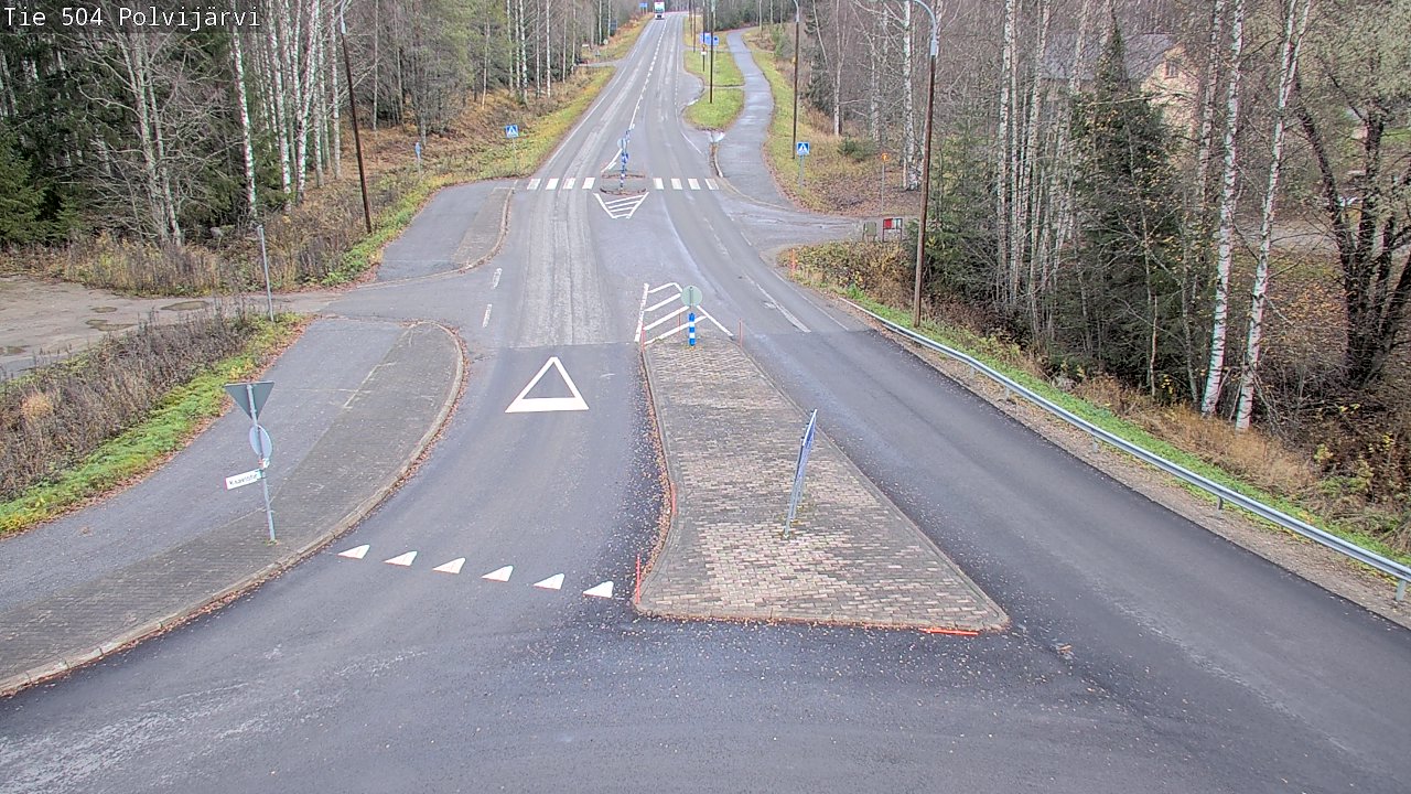 Kelikamerat Kuva Tie 504 Polvijärvi, Polvijärvi, Pohjois-Karjala