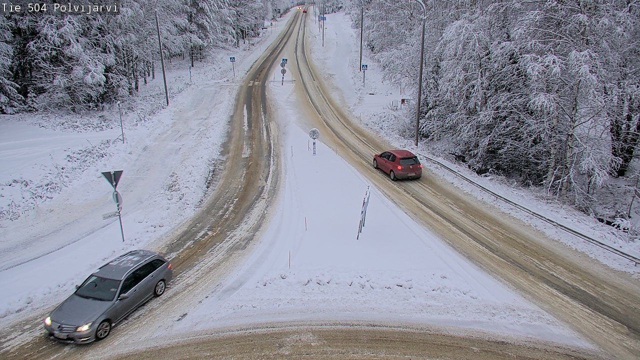 Kelikamerat Kuva Tie 504 Polvijärvi, Polvijärvi, Pohjois-Karjala