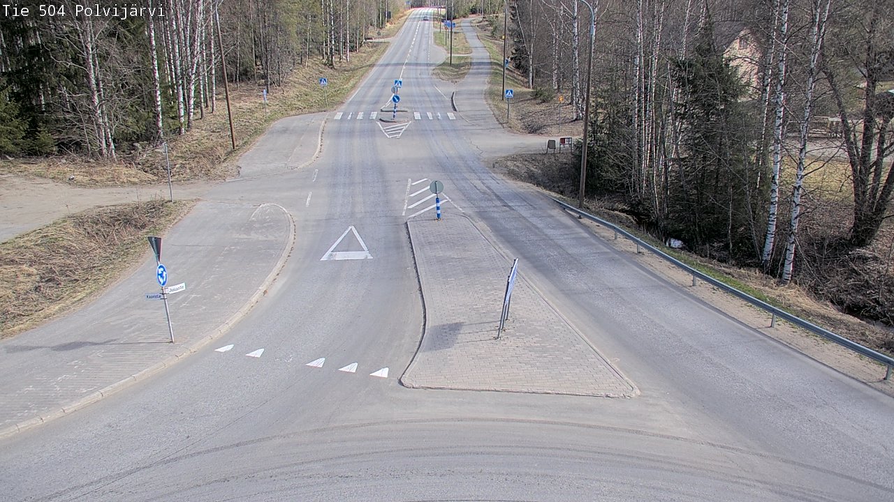 Weather Camera Image Road 504 Polvijärvi, Polvijärvi, Pohjois-Karjala