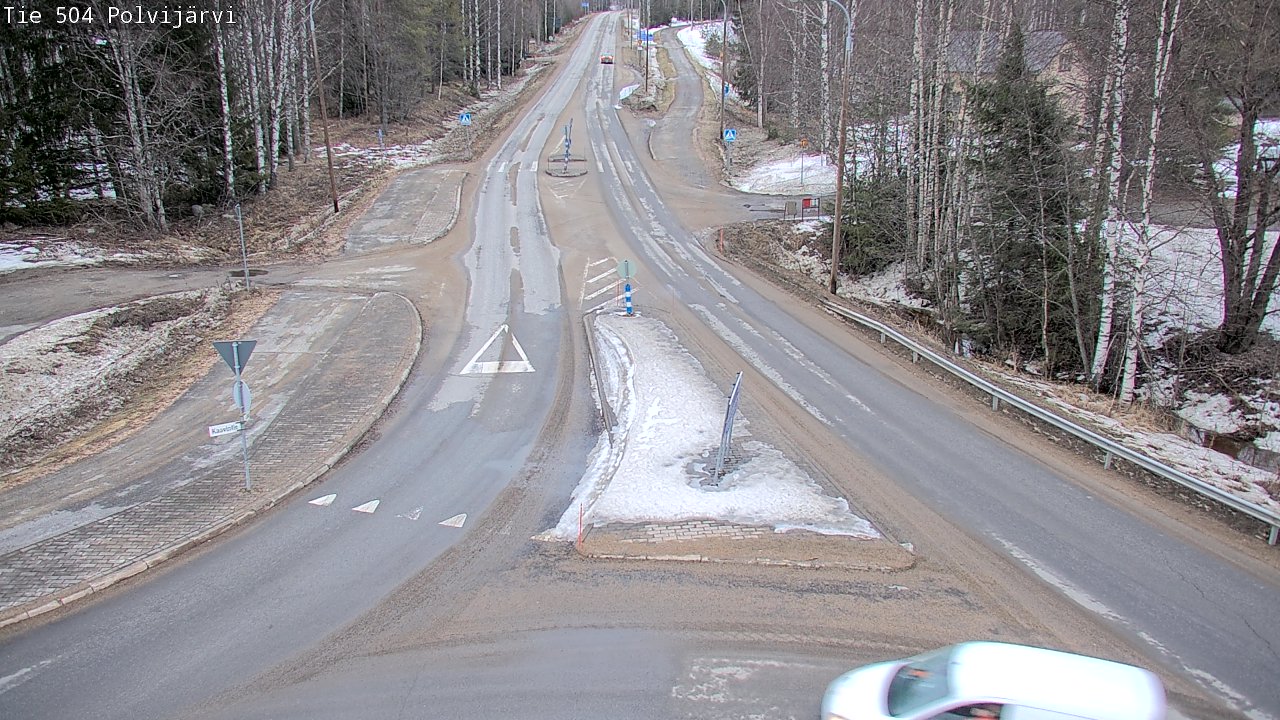 Kelikamerat Kuva Tie 504 Polvijärvi, Polvijärvi, Pohjois-Karjala